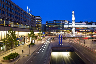 Sergels Torg with Kulturhuset, Stockholm, Sweden, Scandinavia, Europe