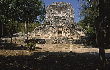 Ruins, Chicanna, Mexico, North America