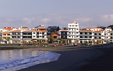 La Playa in the morning, Valle Gran Rey, La Gomera, Canary Islands, Spain