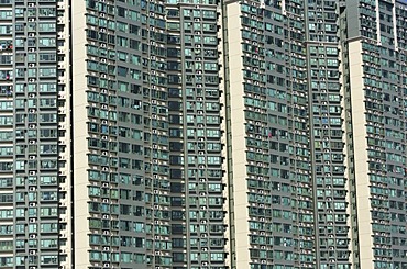 Apartments, Flats, high rise buildings, Kwai Chung, Kowloon, Honkong, China