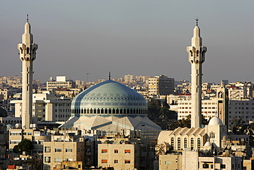 King Abdullah Mosque, Al-Abdali district, Amman, Jordan