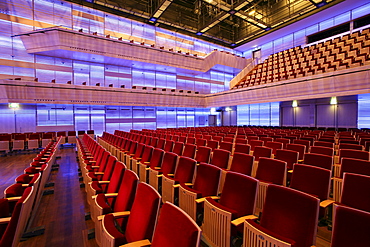 Concerthall, Muziekgebouw aan'TJI, Amsterdam, The Netherlands