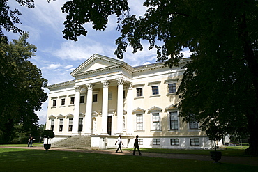 Woerlitz Castle, Gartenreich Dessau-Woerlitz, Dessau-Woerlitz Garden Realm, UNESCO World Heritage Site, Dessau, Saxony-Anhalt, Germany