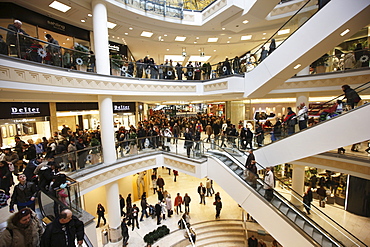 Limbecker Platz Shopping Centre, opened in March 2008, Germany's largest urban shopping centre, Essen, North Rhine-Westphalia, Germany