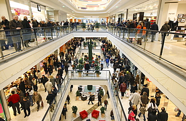 Limbecker Platz Shopping Mall, opened March 2008, Germany's largest urban shopping mall, Essen, North Rhine-Westphalia, Germany