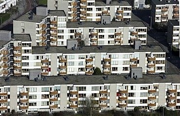 A housing estate near the railway station Amstelstation, Amstelplein, Netherlands, Europe