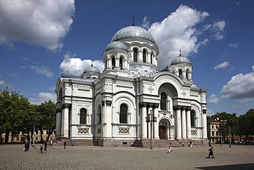 Church of St. Michael the Archangel on Independence Square, Kaunas, Lithuania, Baltic States, Northeastern Europe