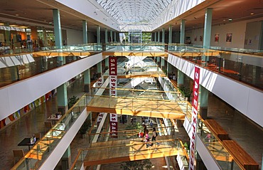 Gedimino9, exclusive shopping mall on Gedimino Prospektas, interior, Vilnius, Lithuania, Baltic States, Northeastern Europe