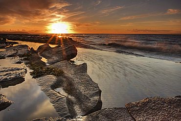 Kilve Beach, Somerset, England, United Kingdom, Europe