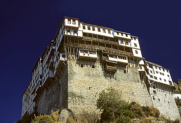 Dionysiu Monastery, Greek Orthodox monastery on Mount Athos (autonomous monastic state), Chalkidiki Peninsula, Greece