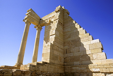 Temple of Hylates (later likened to Apollo) in Kourion, Cyprus