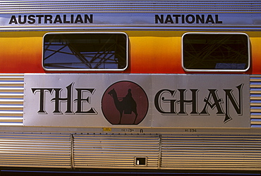 Carriage of the railway line 'The Ghan', Australia