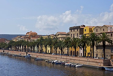 Telmo River in Bosa, Sardinia, Italy, Europe