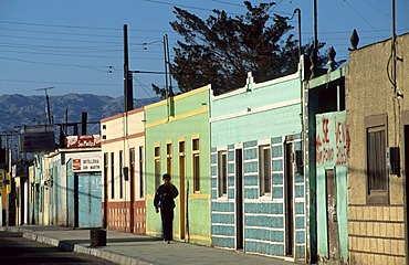 CHL, Chile, Atacama Desert: Calama, on one's way to school.