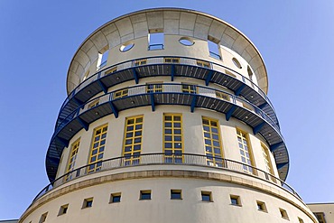 Tower of the National University of Music, Stuttgart, Baden-Wuerttemberg, Germany, Europe