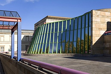 New State Gallery designed by James Stirling, Stuttgart, Baden-Wuerttemberg, Germany, Europe