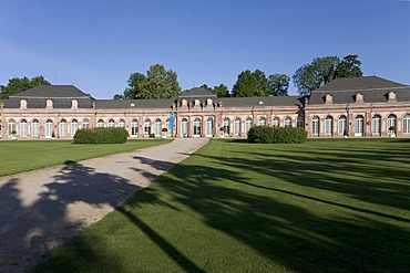 Northern circle building, Castle Schwetzingen, Baden-Wuerttemberg, Germany