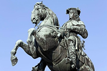 Prinz Eugen monument, New Hofburg, Heldenplatz, Vienna, Austria