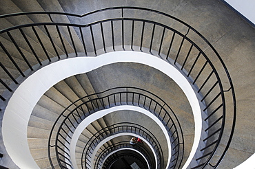 Staircase, Deutsches Museum (German Museum), Munich, Bavaria, Germany