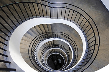 Staircase, Deutsches Museum (German Museum), Munich, Bavaria, Germany