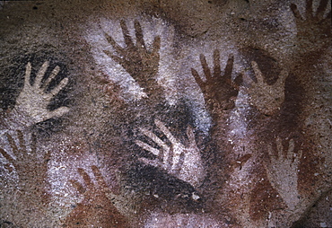 Cueva de las Manos (Cave of the Hands), UNESCO World Heritage Site in Patagonia, Santa Cruz Province, Argentina, South America