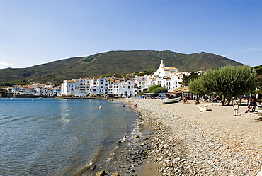 Beach of Cadaques, Costa Brava, Catalonia, Spain