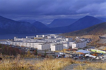 Khibiny mountains are located in Russia in Murmansk area. Kola Peninsula, Russia