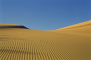 The singing dune in the national park Altyn Emel, Kazakhstan