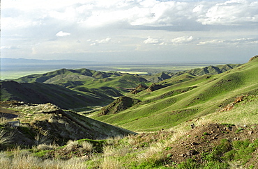 National park Altyn Emel. Aktau, Kazakhstan