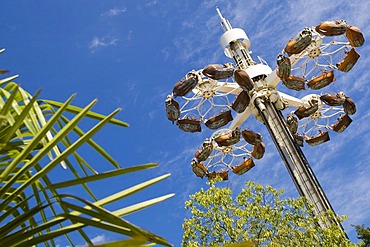 The Bounty Tower in the Holidaypark, Hassloch, Rhineland-Palatinate, Germany.