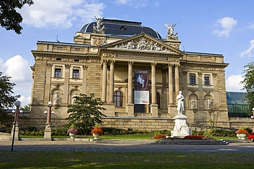 Hessian national theatre, Wiesbaden, Hessen, Germany.