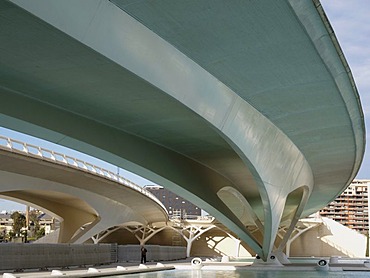 Fly-over in Valencia
