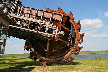 Industry museum to the brown coal open-cast mining in Germany