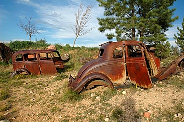 Scrap metal car