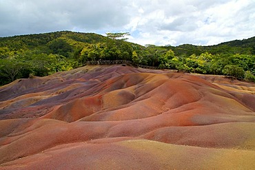 Terres des sept couleurs, Chamarel, Mauritius, Africa