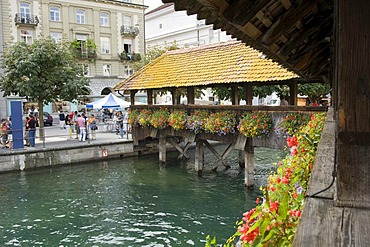 Kapellbruecke, Lucerne, Switzerland