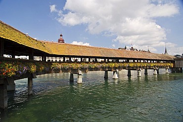 Kapellbruecke, Lucerne, Switzerland