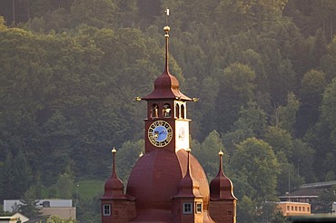 Town hall clock, Lucerne, canton Lucerne, Switzerland