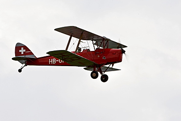 Buecker Jungmann, Europe's big vintage aeroplane meeting on the Hahnweide, Kirchheim-Teck, Baden Wuerttemberg, Germany