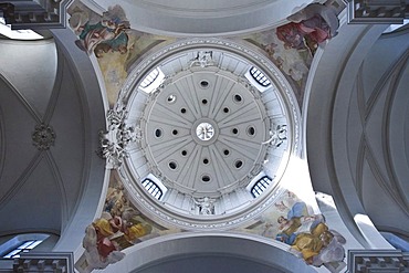 Cupola of the cathedral of Fulda, Fulda, Hesse, Germany