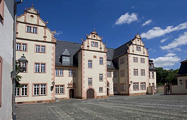 Tax office, subsidiary in Friedberg Castle, Wetterau, Hesse, Germany