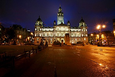 Town Hall of Edinburgh, Scotland, Great Britain