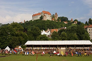 Landshut Landshuter Hochzeit festival sovereign wedding Trausnitz castle Bavaria Germany