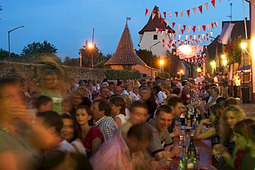 Vine festivity in Sulzfeld - Franconia - Germany