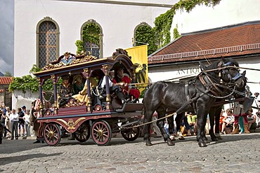 Emporer festival in Fussen - Fuessen - Bavaria Germany