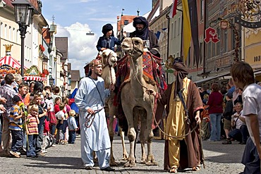 Emporer festival in Fussen - Fuessen - Bavaria Germany