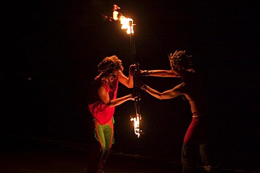 Torch dance in La Playa - Valle Gran Rey - La Gomera