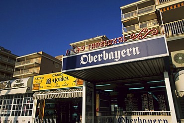 Mallorca Platja de Palma Las Maravillas Bar Oberbayern Upper Bavaria