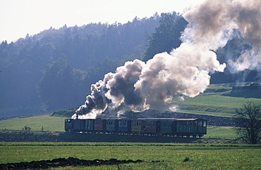 Steam engine train Stainz Styria Austria