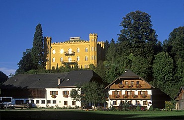 Huttenstein castle St. Gilgen Salzkammergut Salzburg Austria